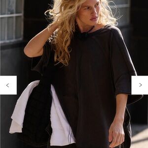 Free people hot shot set in black